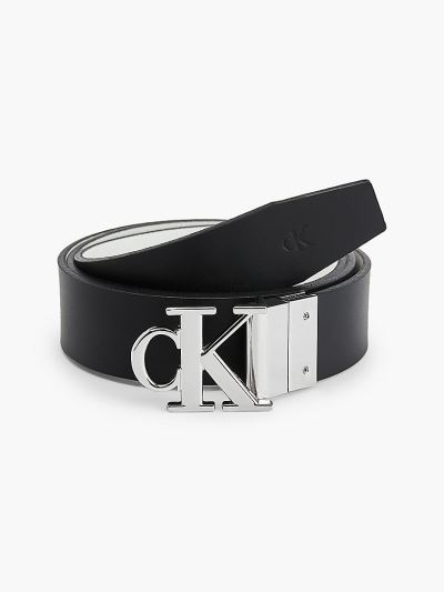 Calvin Klein Táskák & Kiegészítők HU219395 | Calvin Klein Reversible Bőr Női Öv Fekete / Fehér